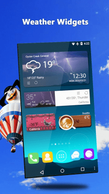 Screenshot of the application GO Weather - #8
