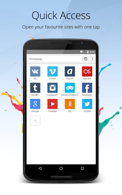 Screenshot of the application Orbitum Browser - #4