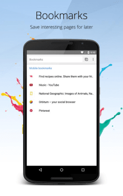 Screenshot of the application Orbitum Browser - #6