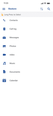 Screenshot of the application G Cloud Backup - #4
