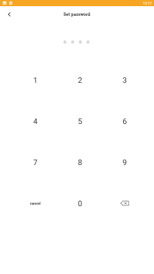 Screenshot of the application My Organizer - #6