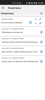 Screenshot of the application ClipboardFusion - #3