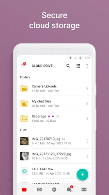 Screenshot of the application MEGA - #3