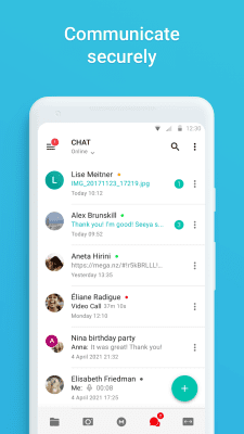 Screenshot of the application MEGA - #5