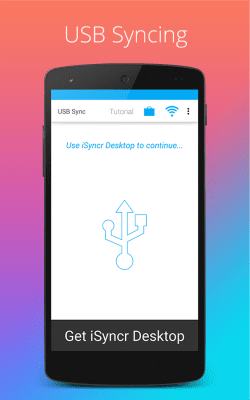 Screenshot of the application iSyncr Lite for iTunes - PC - #4