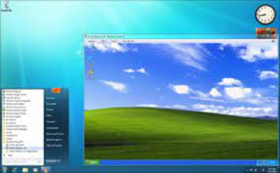 Screenshot of the application Windows XP Mode - #1