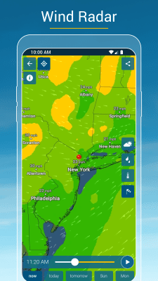 Screenshot of the application Weather & Radar - #5
