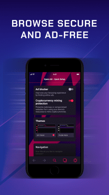 Screenshot of the application Opera GX for Android - #6