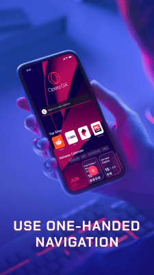 Screenshot of the application Opera GX for Android - #7