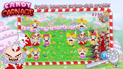 Screenshot of the application Candy Carnage - #2