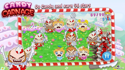 Screenshot of the application Candy Carnage - #6