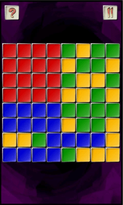 Screenshot of the application Shiftlines Logic Puzzle - #2