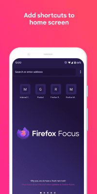 Screenshot of the application Firefox Focus - #5