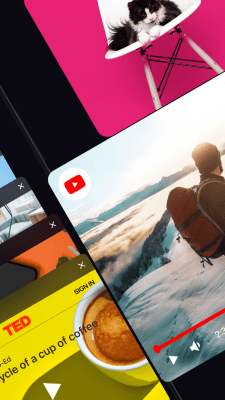 Screenshot of the application Opera Touch - #6