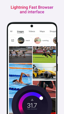 Screenshot of the application Opera Touch - #7