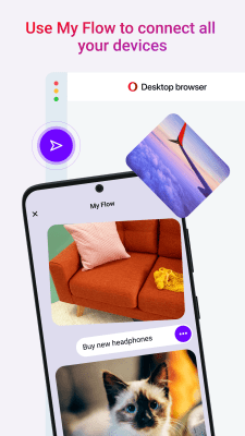 Screenshot of the application Opera Touch - #8