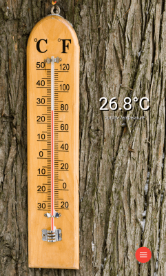 Screenshot of the application Mobiquite Weather Thermometer (free) - #5