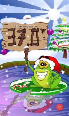 Screenshot of the application Mobiquite Weather Thermometer (free) - #6