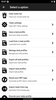 Screenshot of the application NFC Tools - Pro Edition - #6