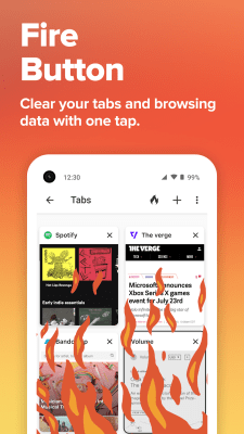 Screenshot of the application DuckDuckGo Privacy Browser - #7