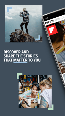 Screenshot of the application Flipboard: Your news log - #1