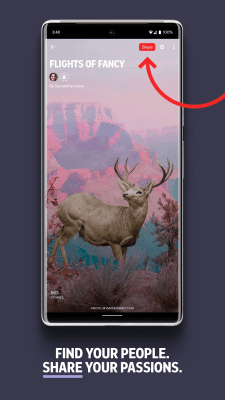 Screenshot of the application Flipboard: Your news log - #5