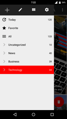 Screenshot of the application NewsCracker - #1