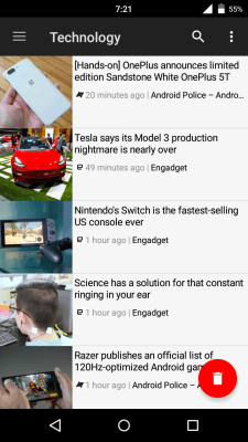 Screenshot of the application NewsCracker - #3