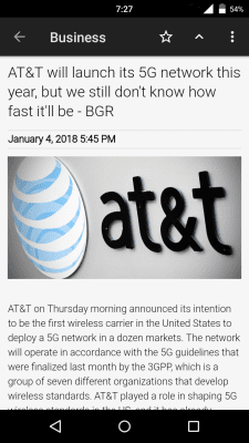 Screenshot of the application NewsCracker - #5