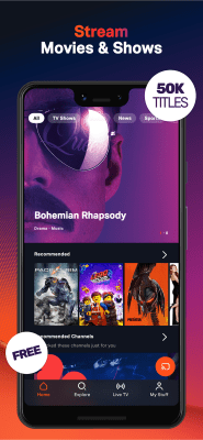 Screenshot of the application Tubi TV - #1