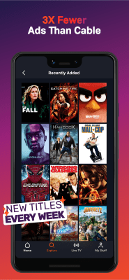 Screenshot of the application Tubi TV - #3