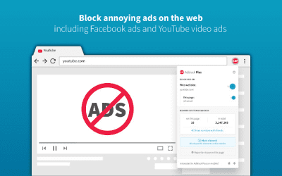 Screenshot of the application Adblock Plus for Google Chrome - #1