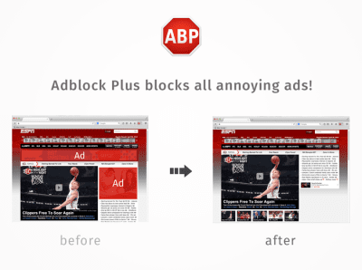 Screenshot of the application Adblock Plus for Firefox - #5