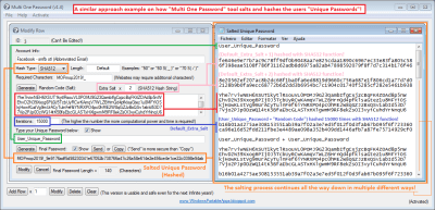 Screenshot of the application Multi One Password - #4