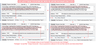 Screenshot of the application Multi One Password - #6