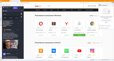 Screenshot of the application Vivaldi for Windows - #3