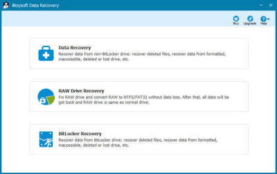 Screenshot of the application iBoysoft Data Recovery for Windows - #1