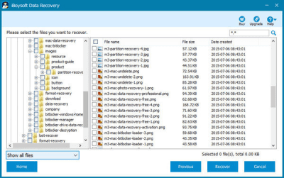Screenshot of the application iBoysoft Data Recovery for Windows - #4