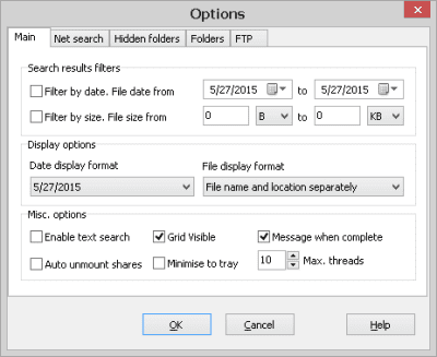 Screenshot of the application LAN Search Pro Portable - #3