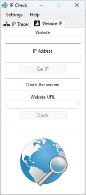 Screenshot of the application LinkedSofts IP Check - #2