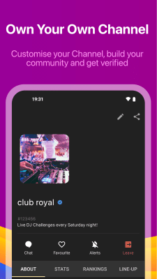 Screenshot of the application WOLF (former Palringo) - #6