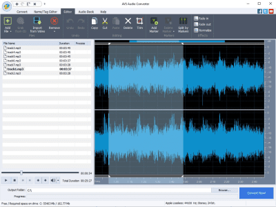 Screenshot of the application AVS Audio Converter - #2