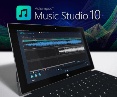 Screenshot of the application Ashampoo Music Studio - #2
