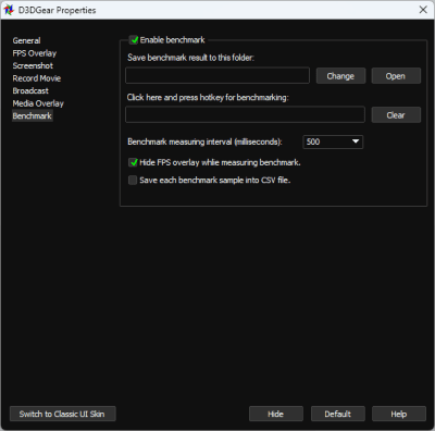 Screenshot of the application D3DGear - #7