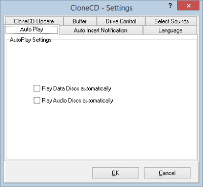 Screenshot of the application CloneCD - #5