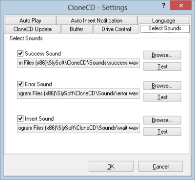 Screenshot of the application CloneCD - #11