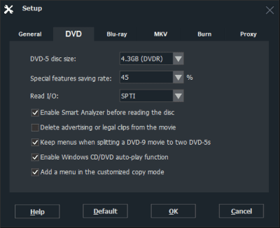 Screenshot of the application DVD-Cloner - #3