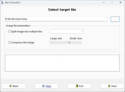 Screenshot of the application Zlon - #4