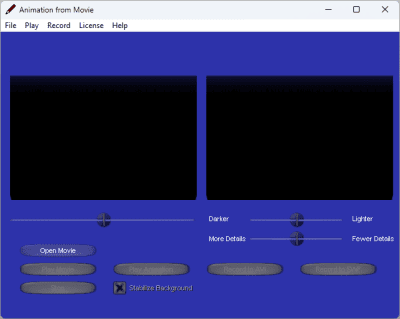 Screenshot of the application Animation from Movie - #1