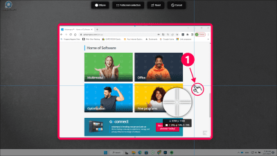 Screenshot of the application Ashampoo Snap - #3